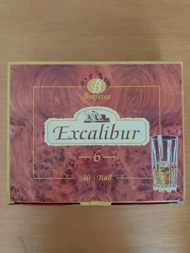Gelas Borgonovo Excalibur