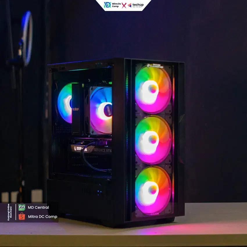 CPU PC ONLY GAMING Core i5 12400F/16GB/SSD512GB/Vga RTX 4060 8gb Zotac