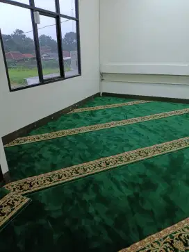 Karpet Masjid Tebal Per meter free pasang