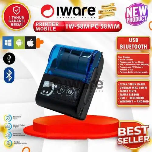 PRINTER MOBILE IWARE-58MPC