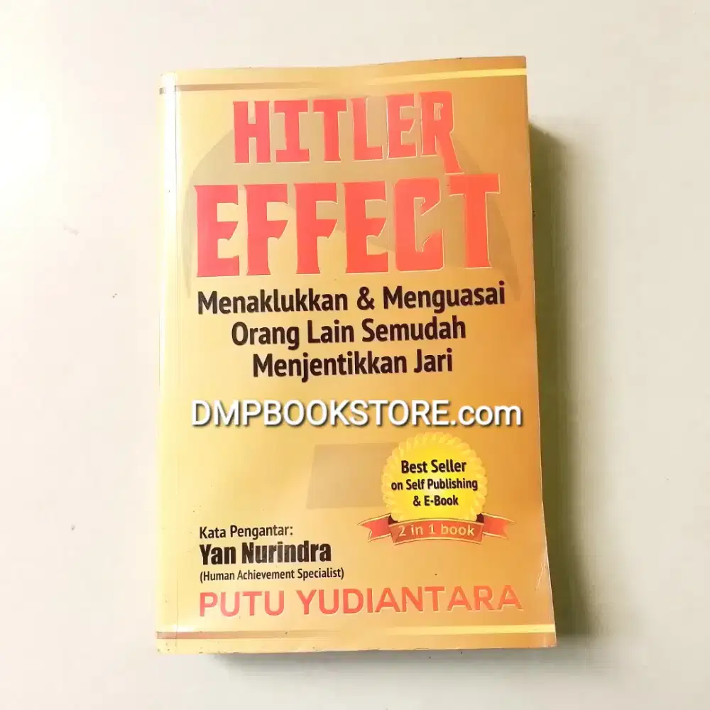 Buku Hitler Effect Mind Hacking Protocol Original by Putu Yudiantara