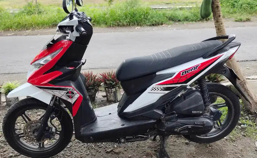 beat eco iss tahun 2016 pajek baru gris plat ad