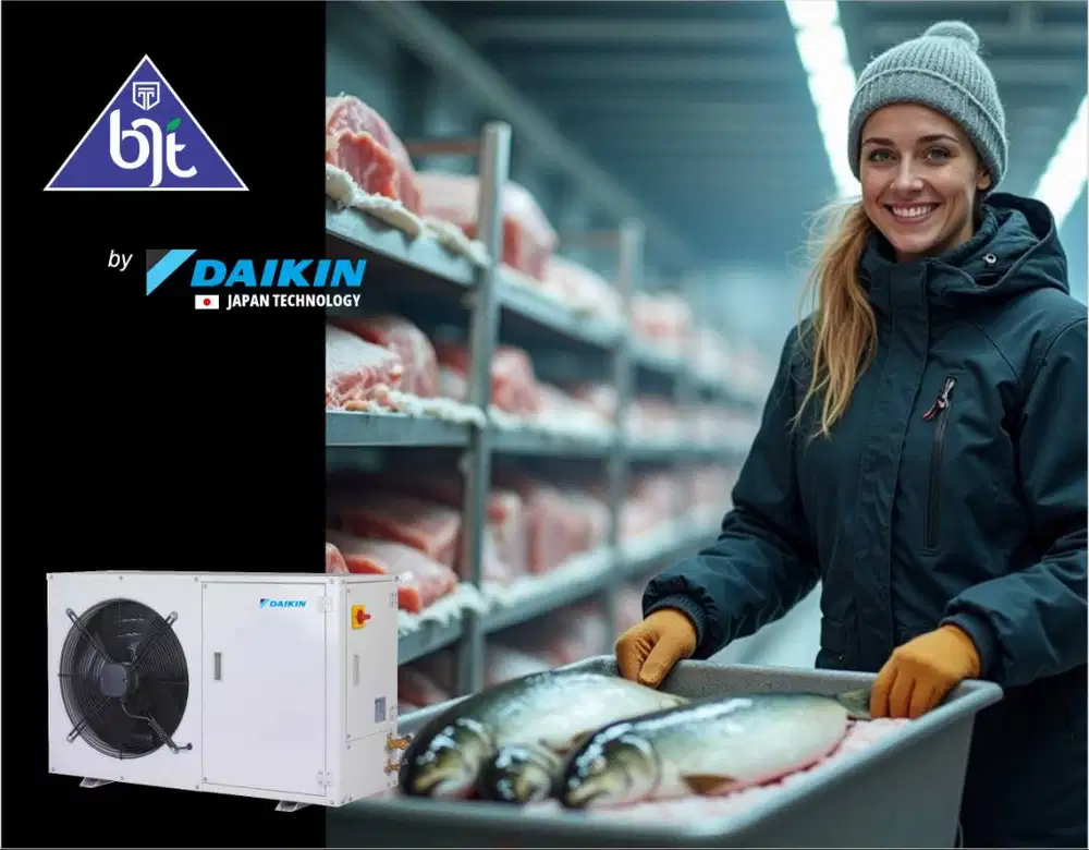 COLD ROOM CHILLER MESIN DAIKIN KAPASITAS 2,5 TON