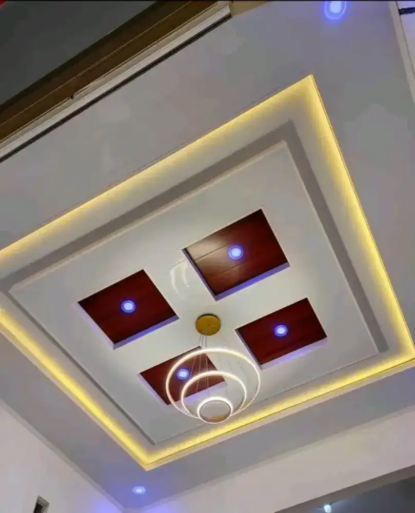 Plafon Pvc terpasang minimalis modern