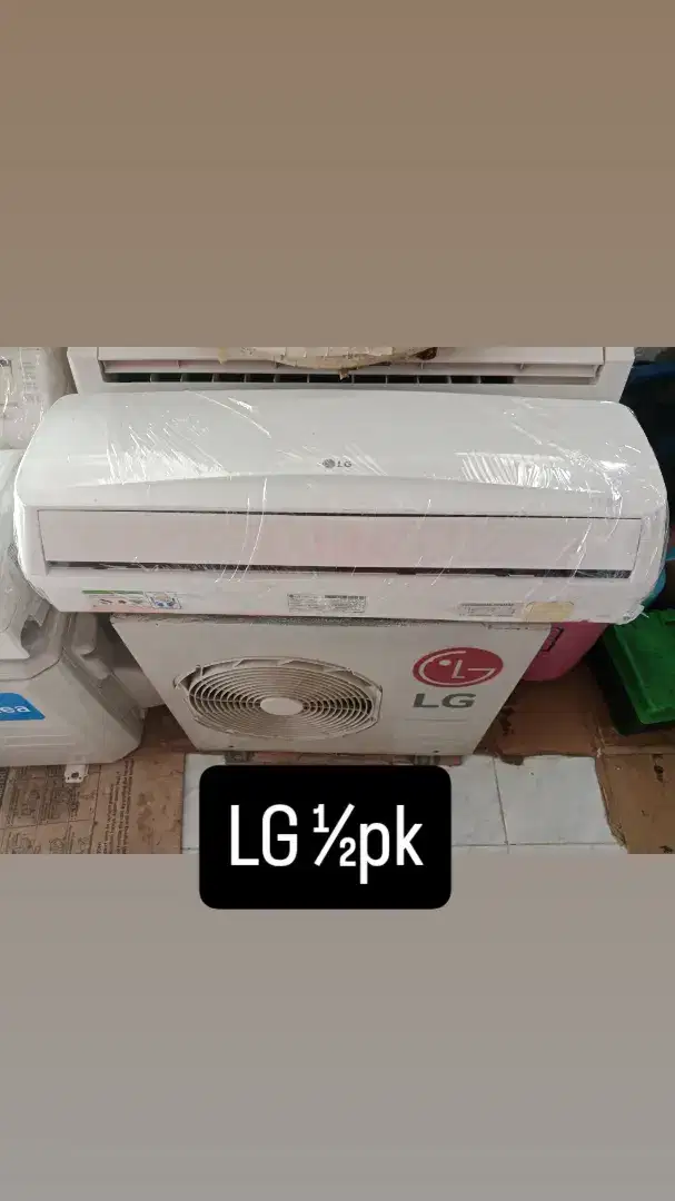 Dijual AC LG ½pk