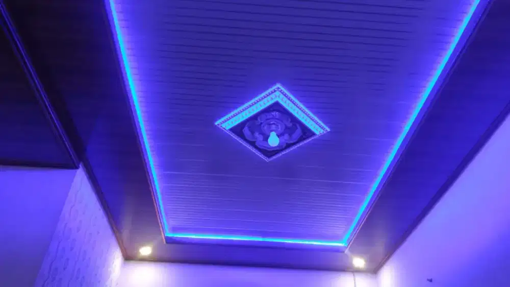 Pelapon pvc terpasang