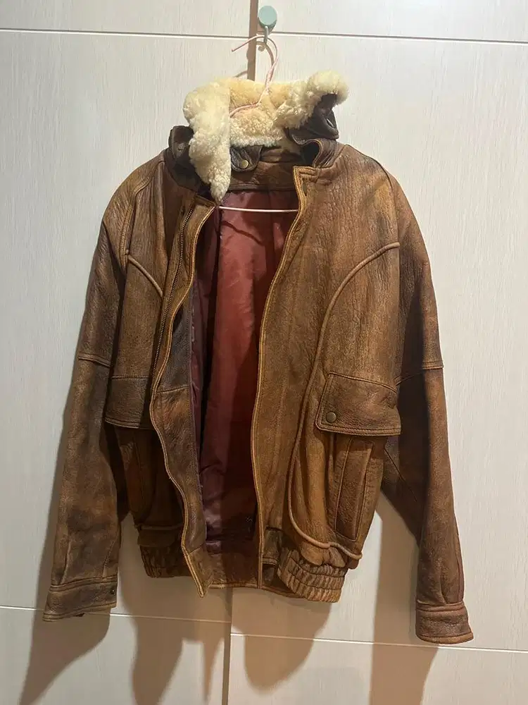 Jaket Kulit Asli dari Jepang