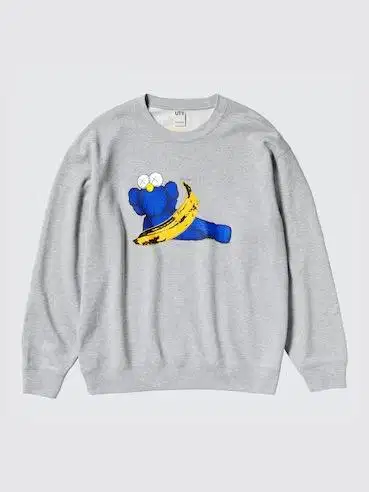Uniqlo Sweatshirt KAWS x Warhol (Gray)