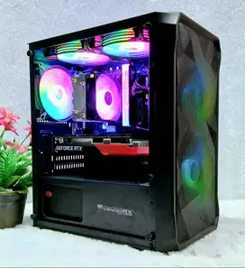 Gaming PC i3 12100F RTX 3050 6GB DDR6 16GB DDR4 RGB NVMe Valorant GTA