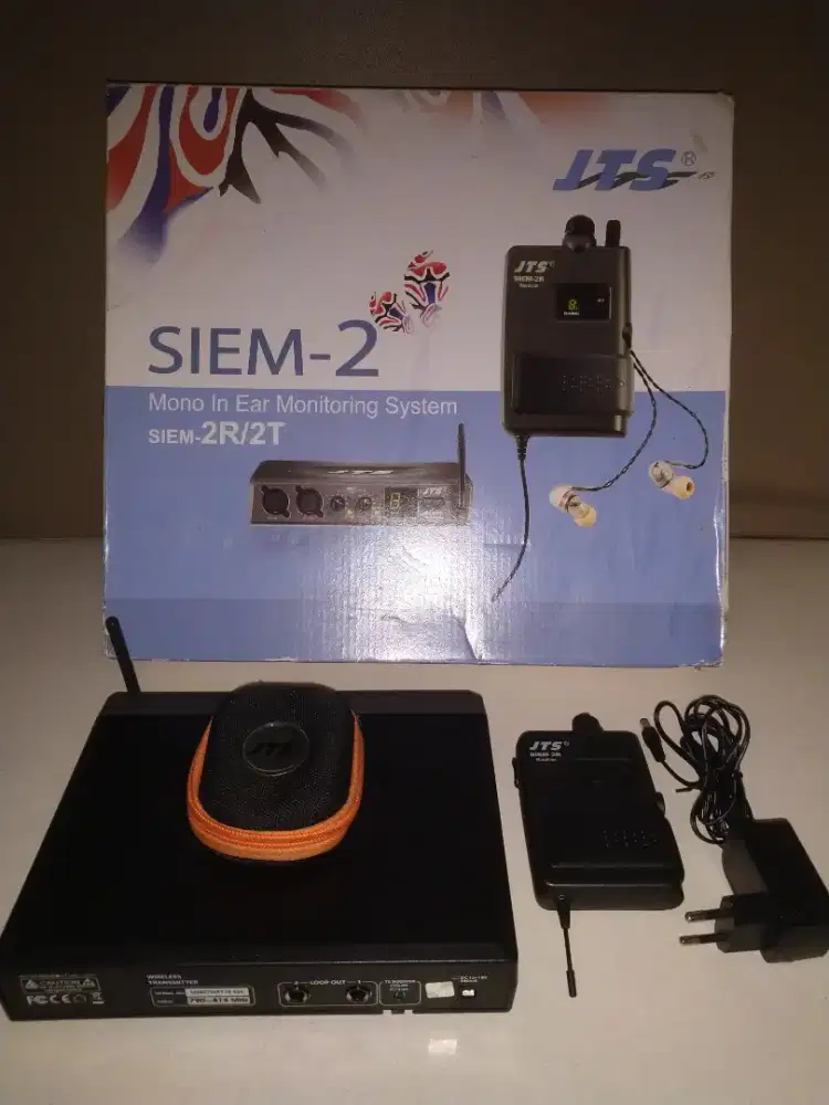 IEM ( in ear monitor ) JTS SIEM 2 Like new