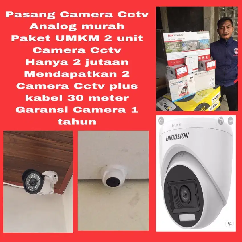 Jasa Pasang Camera Cctv Analog