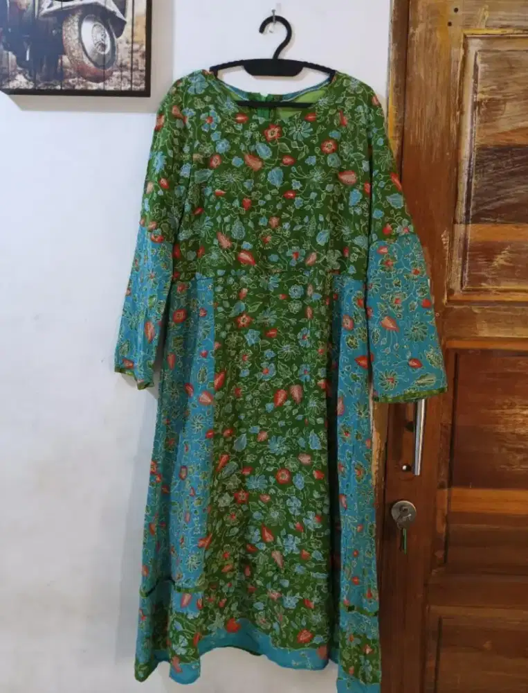 Gamis flower simple