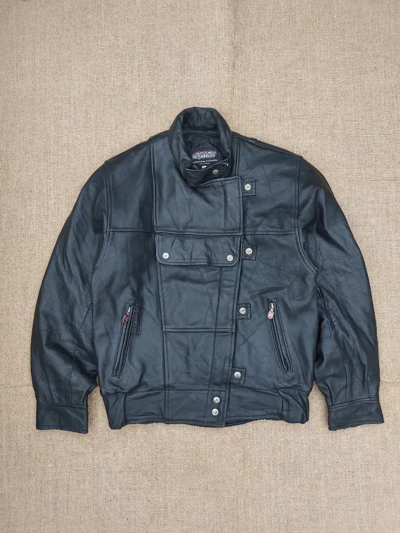 Segura Swedish Army Jaket Kulit Leather Jacket Vintage Military