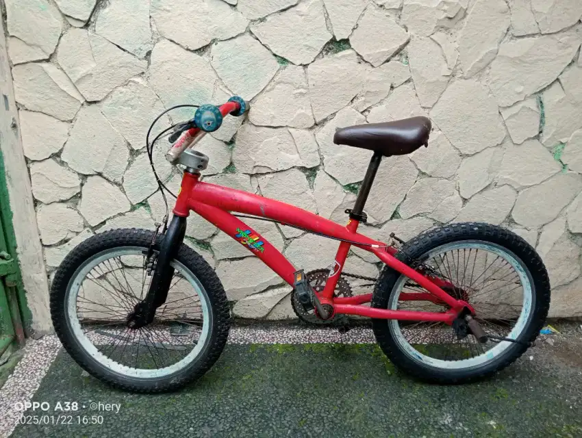 Jual sepeda BMX united UK 20 kondisi normal siap gowes