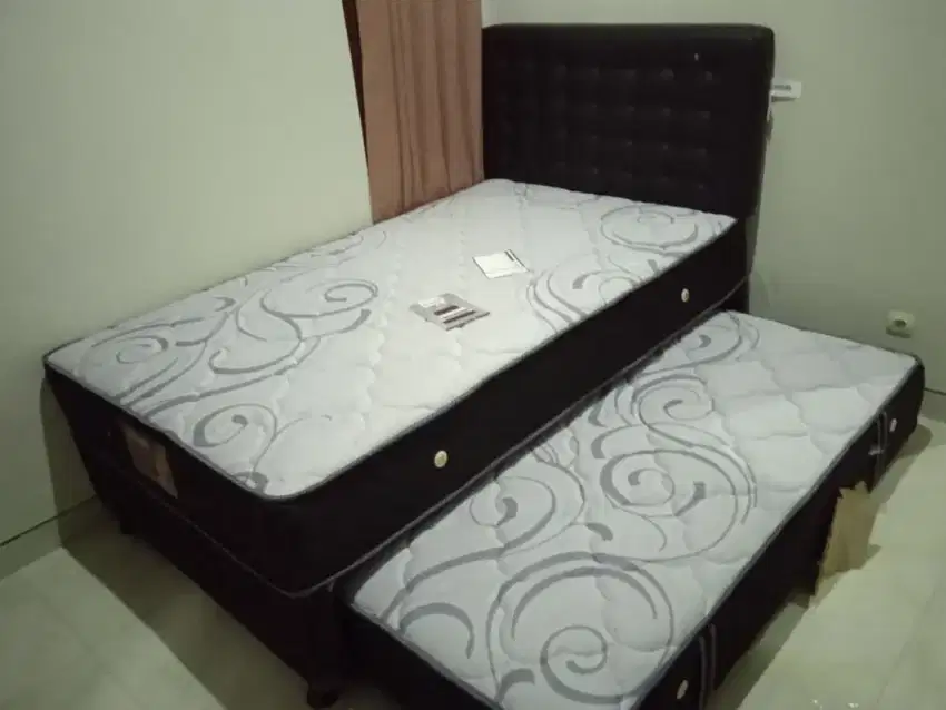 OBRAL SPRINGBED SORONG 2 IN1 SET KOMPLIT!!!