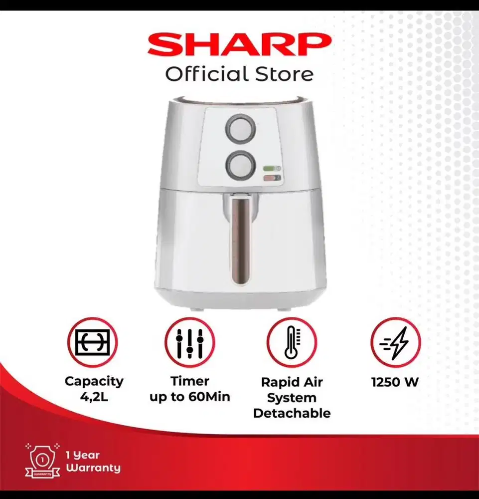 Air Fryer Sharp KF-MP42WH 4,2 L