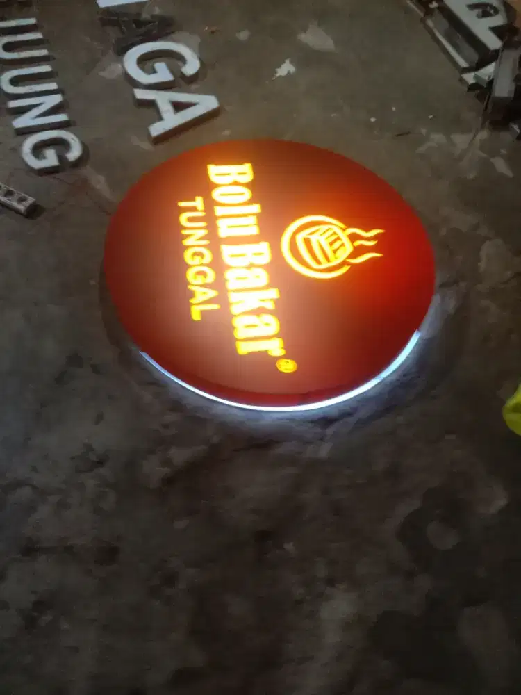 neon box custom diameter 1m