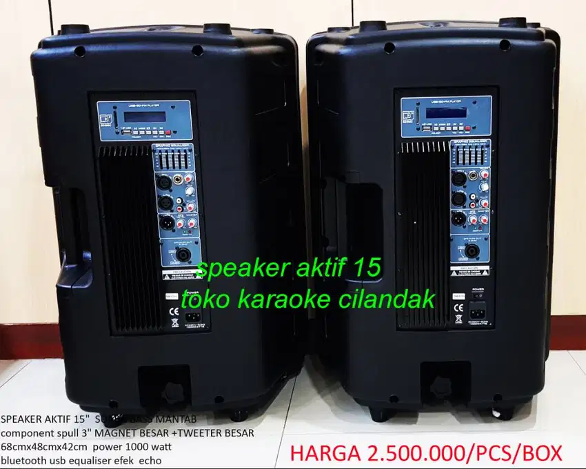 speaker aktif 15in usb bluetooth