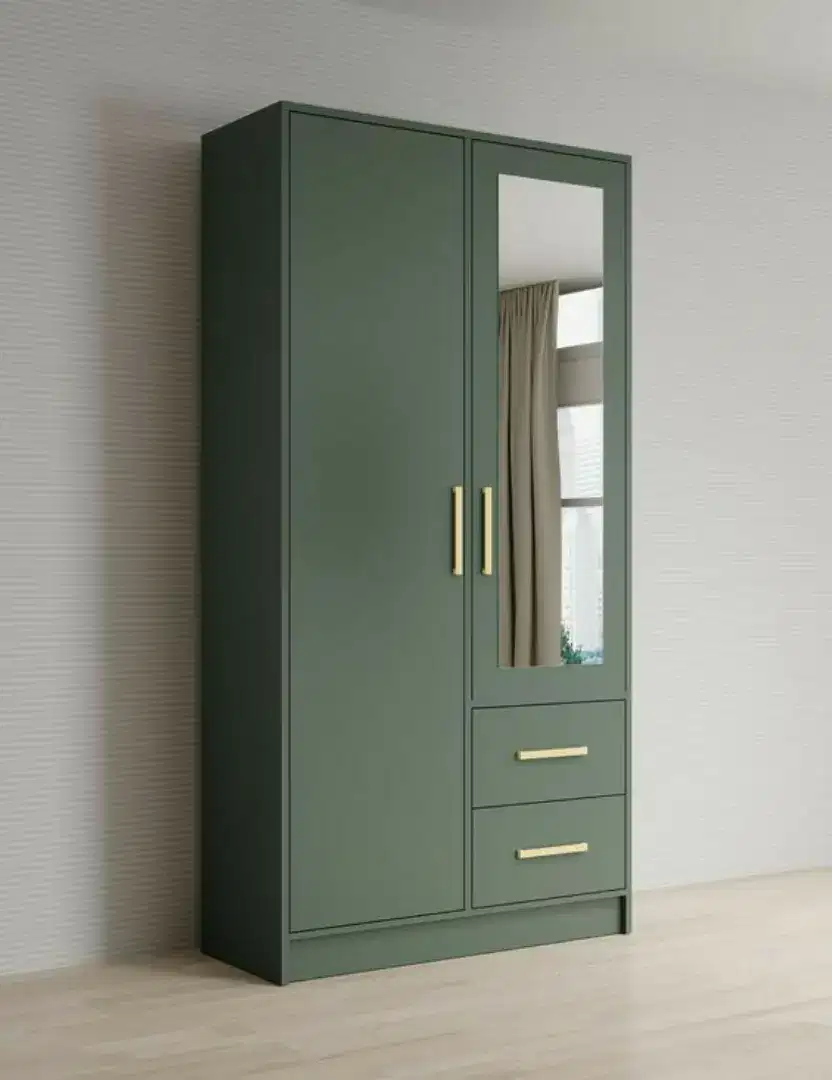 Lemari dua pintu custom