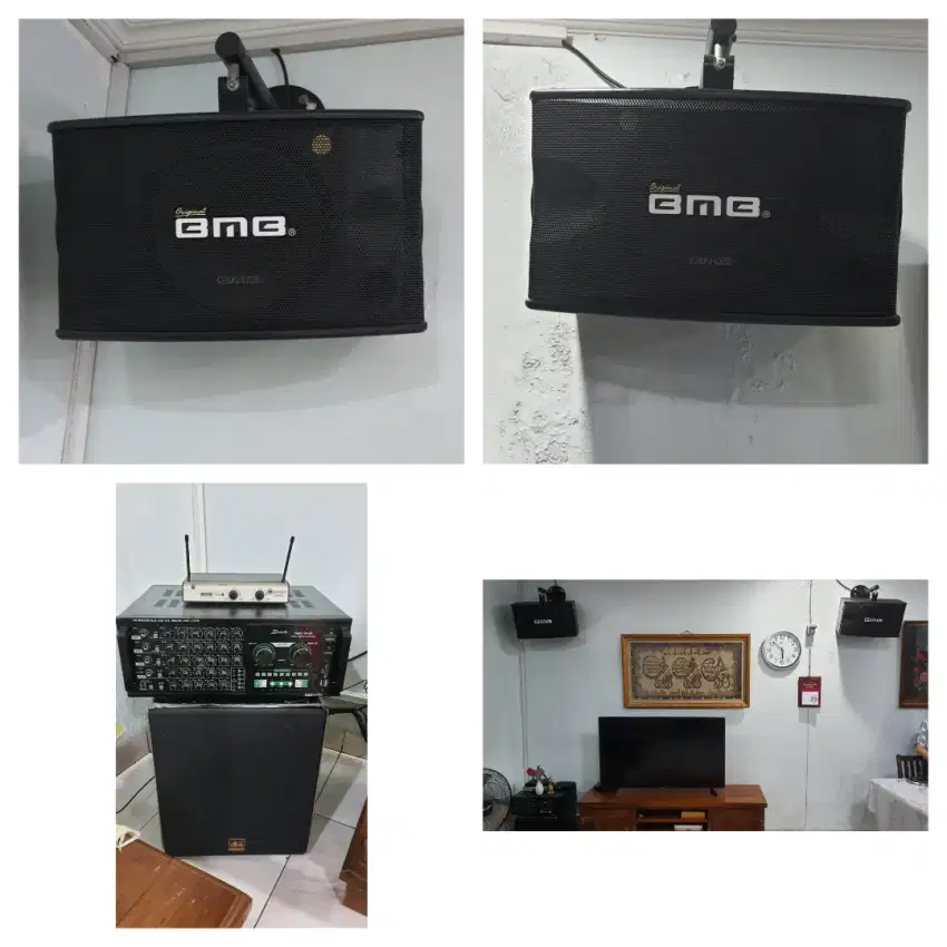 1 Set speaker ampli dan subwover