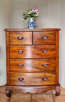 Nakas laci 5 kayu jati