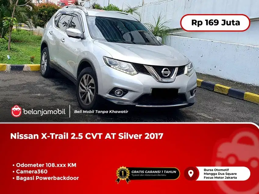 [POWER BACK DOOR] Nissan X-Trail X Trail XTrail 2.5 CVT AT Silver 2017