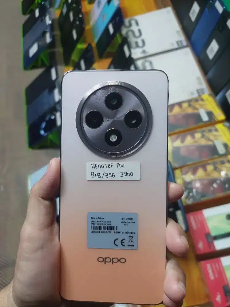 Oppo reno 12F ram 8+8/256 fulset