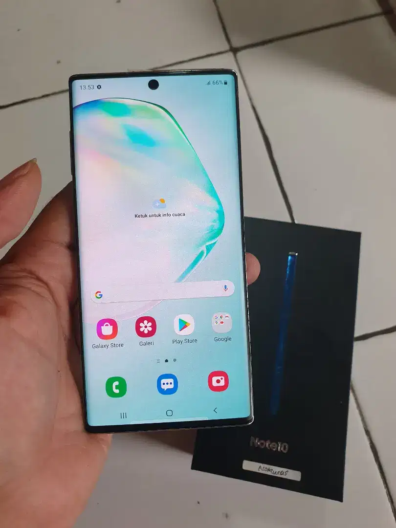 Samsung note 10 8/256 resmi sein