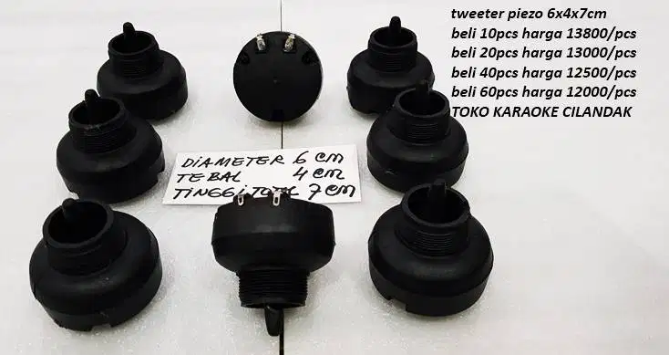 tweeter piezo 6x4x7cm