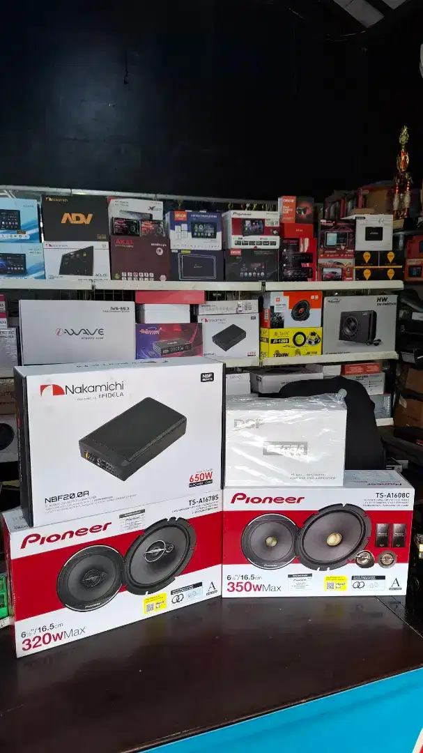 PAKET AUDIO PIONEER, OZORA, NAKAMICHI