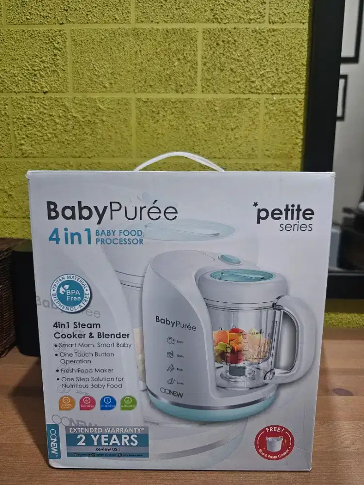Baby Pure 4 in 1 Food Processor Petite Series