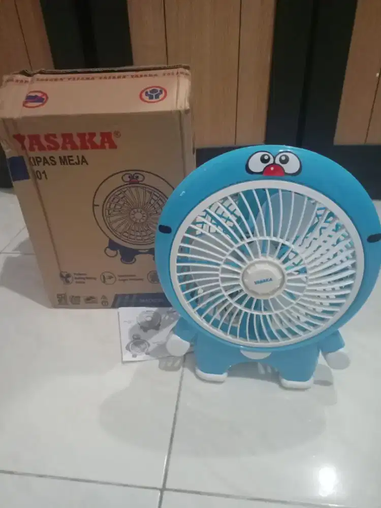 Kipas angin doraemon merk yasaka kondisi siap