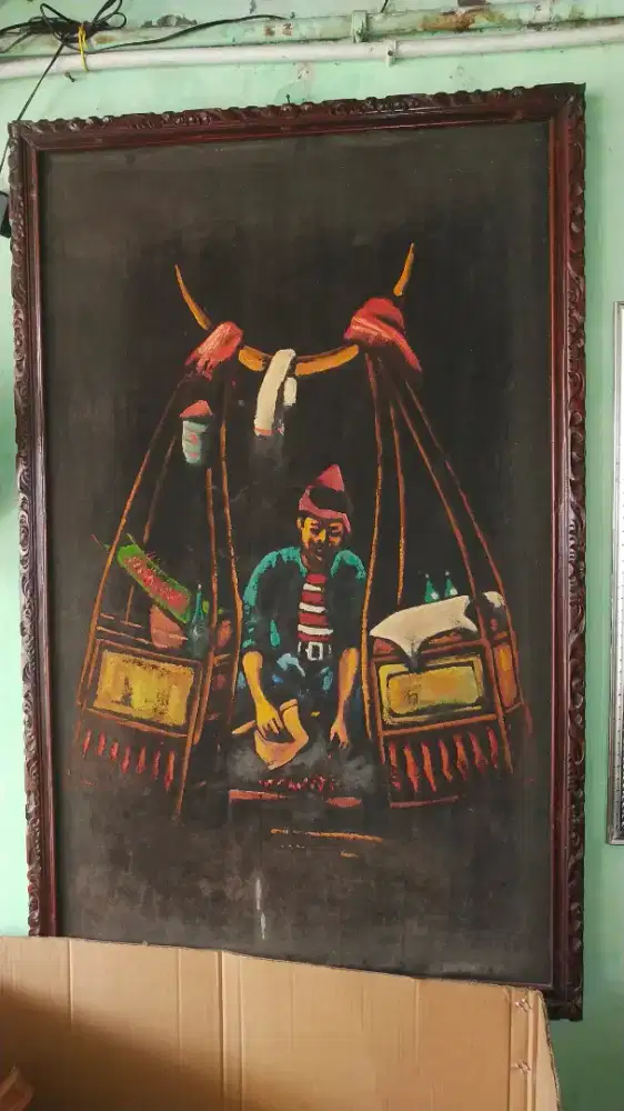 Lukisan T 110 L 70 jadul