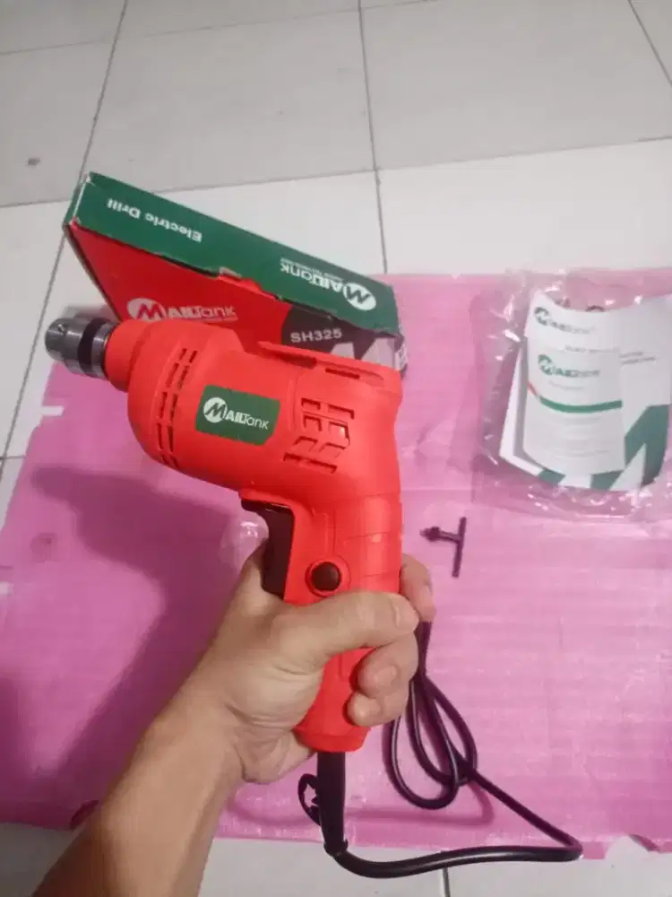 mesin bor bolak balik merk mailtank kondisi mantap ok siap