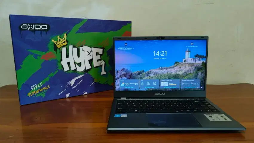 Laptop Axioo Hype 1 garansi panjang, cocok untuk kerja dan kuliah