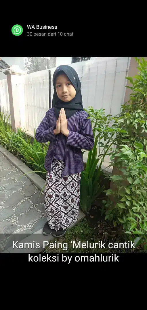 Kebaya lurik jogja