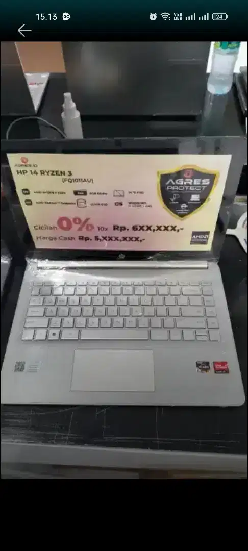Sarat nya cuman bawa ktp saja bisa bawa pulang leptop