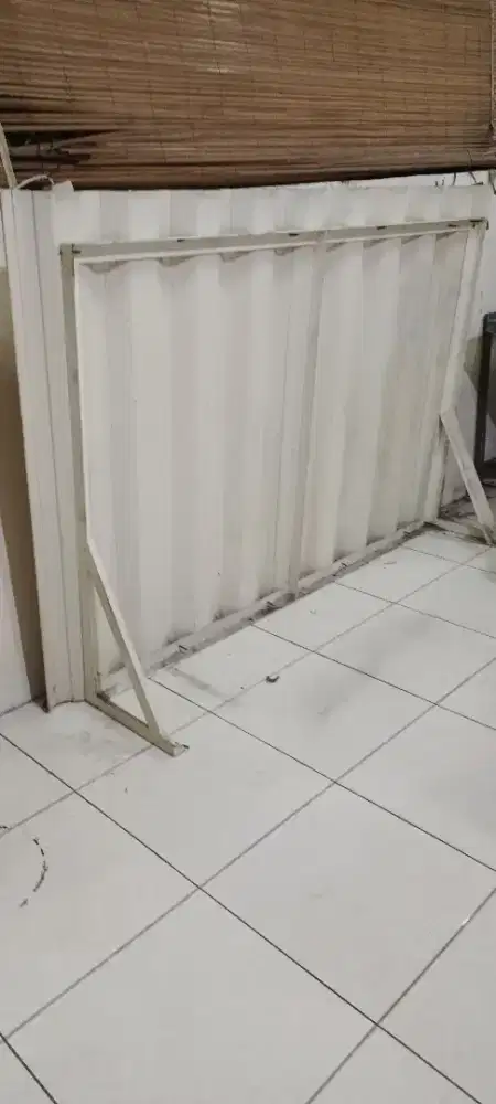 Dijual tenda canopy rangka baja ukuran 180x110