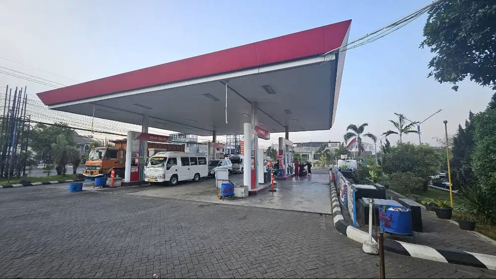 Dijual SPBU Aktif Ramai Jalan Raya Purwosari Pasuruan Lokasi Strategis