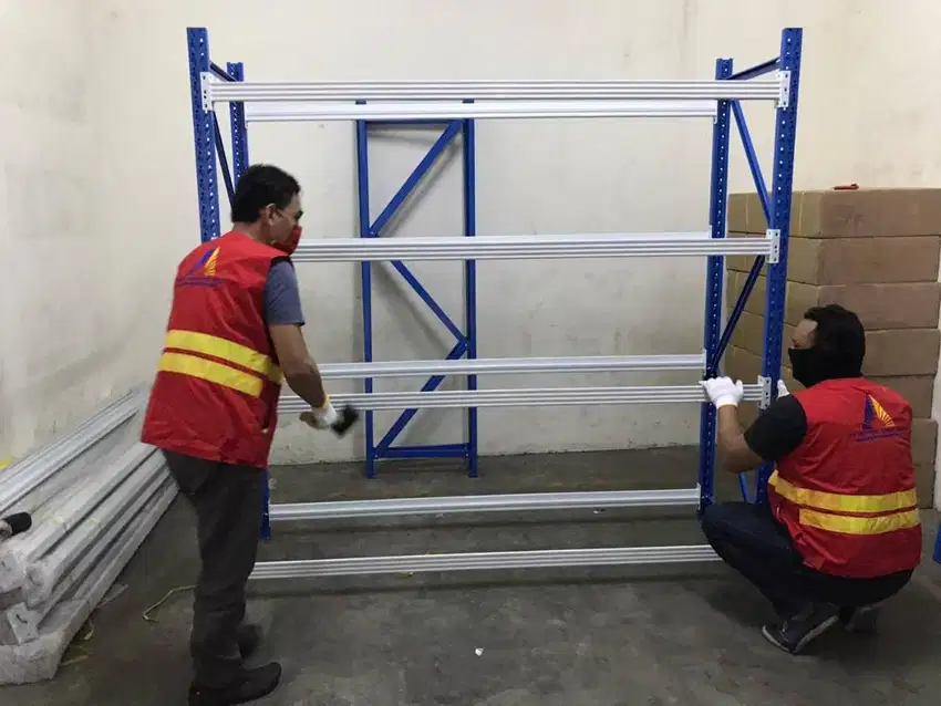 RAK LIGHT DUTY SHELVING 250-300KG PER SUSUN , 1TON PER RAK