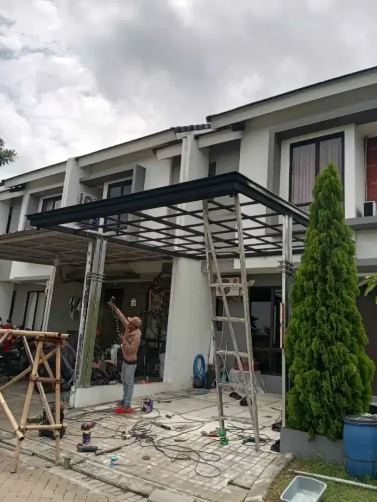 Kanopi besi 700ribuan