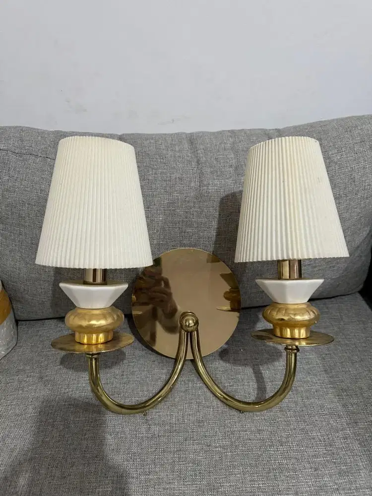 2pcs Lampu hias tembok tema classic!!