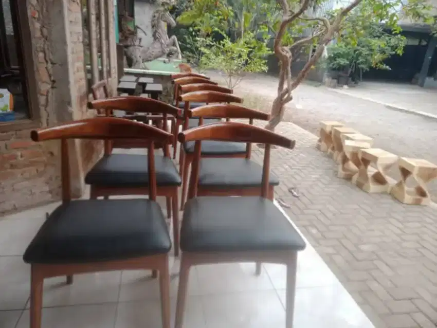 Kursi cafe jati murah