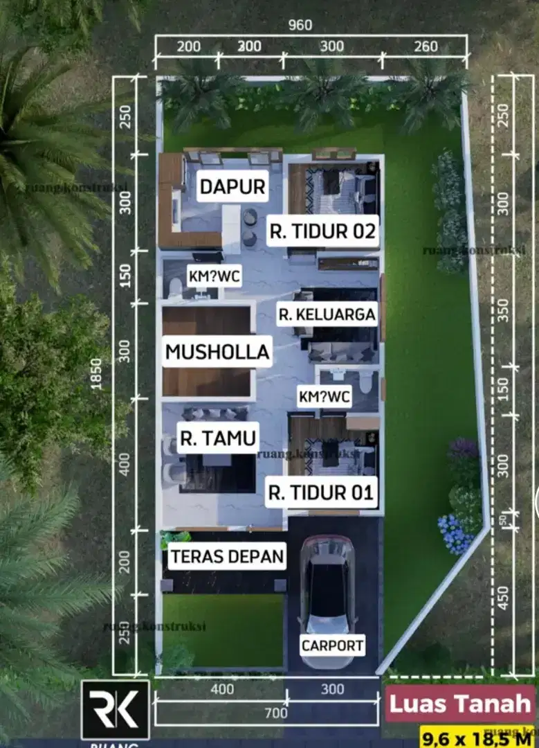 Desain bangun renovasi rumah