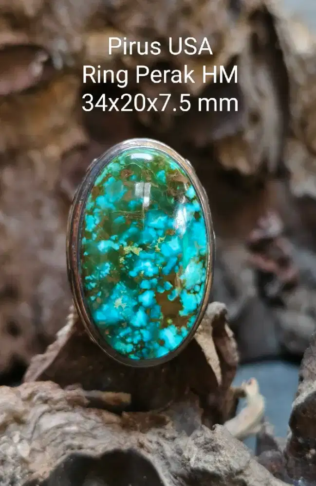 Pirus USA Ring Perak HM