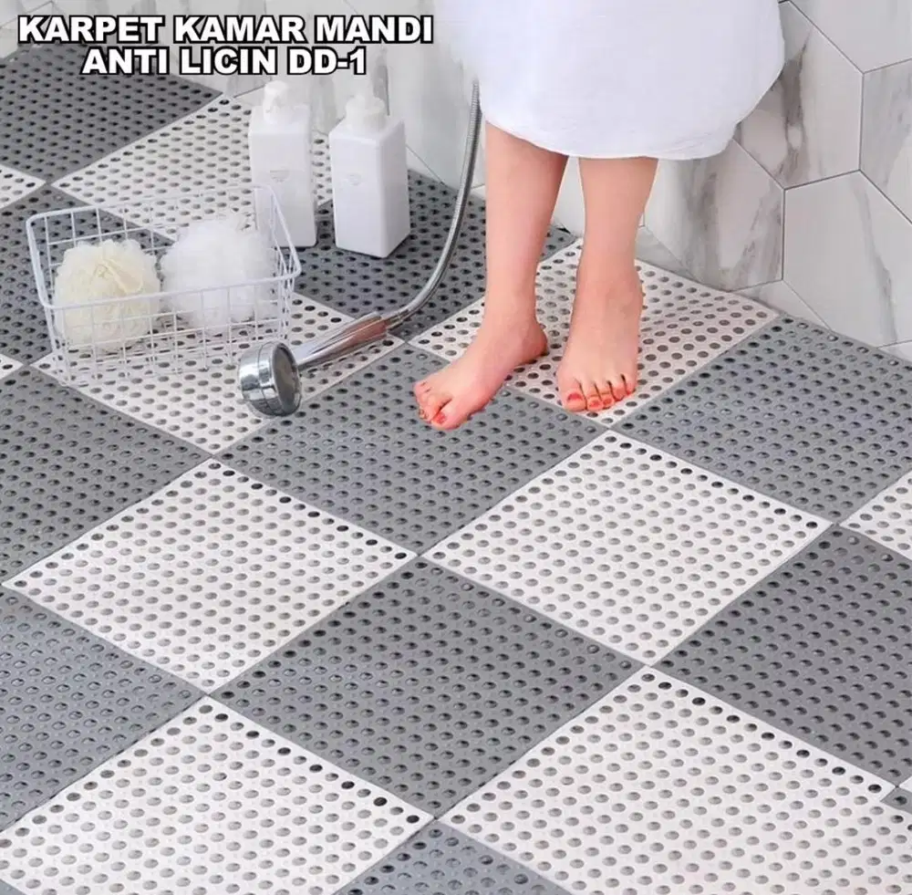 Karpet Kamar Mandi Alas Kaki Toilet Anti Licin / Keset Anti Slip