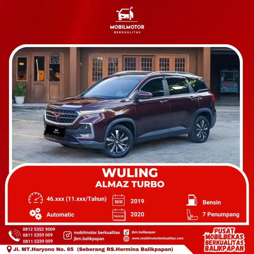 WULING ALMAZ 1.5 TURBO 7 SEATER