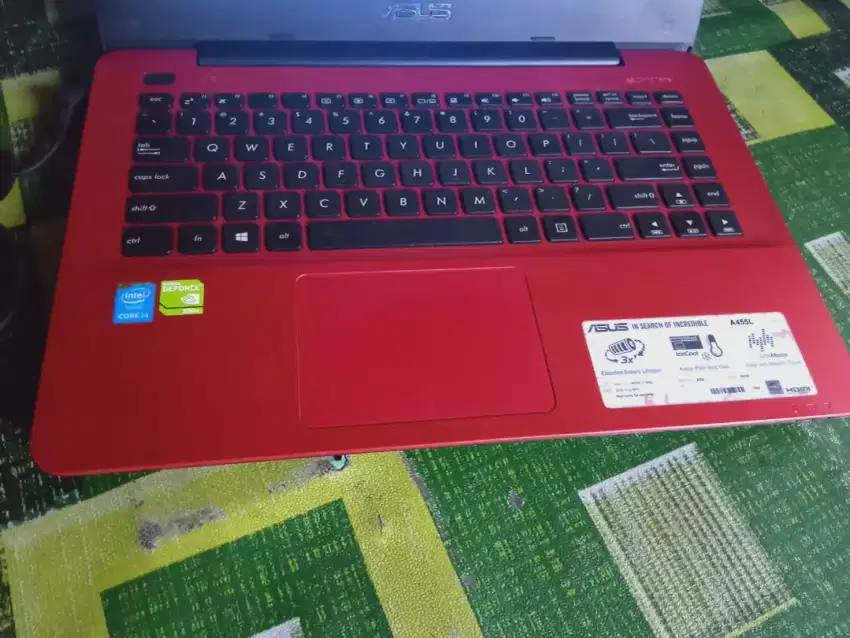 Laptop Asus A455L core i3 gen 4