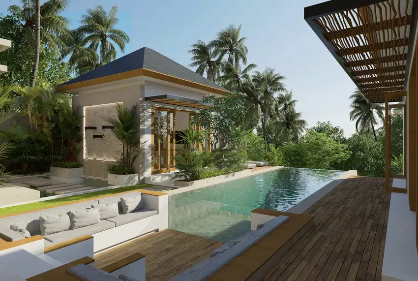 LEASE 25 YEARS BRAND NEW LUXURY VILLA NEAR SABA BEACH