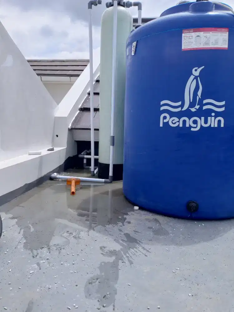 Ganti media filter Air